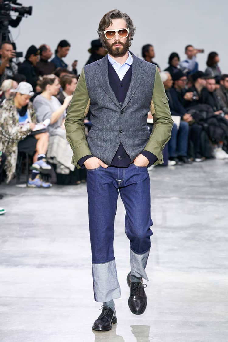 Benjamin Mahieux featured in  the Junya Watanabe fashion show for Autumn/Winter 2020