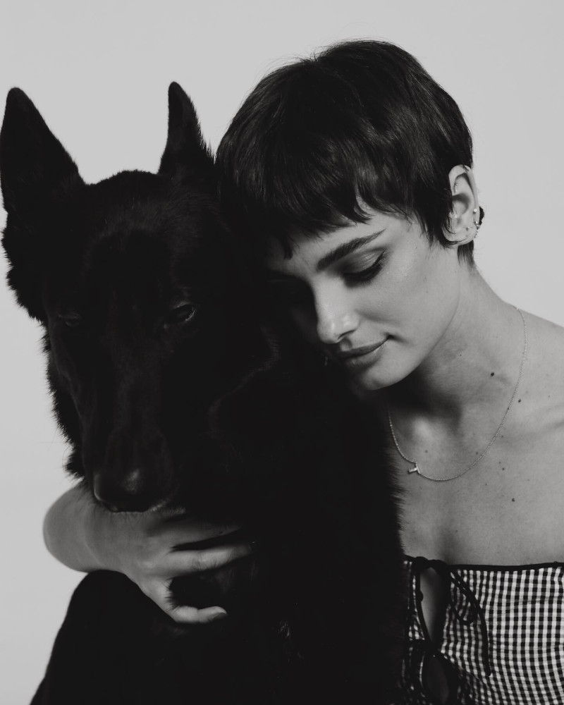 Taylor Hill featured in  the Tate & Taylor advertisement for Spring/Summer 2024