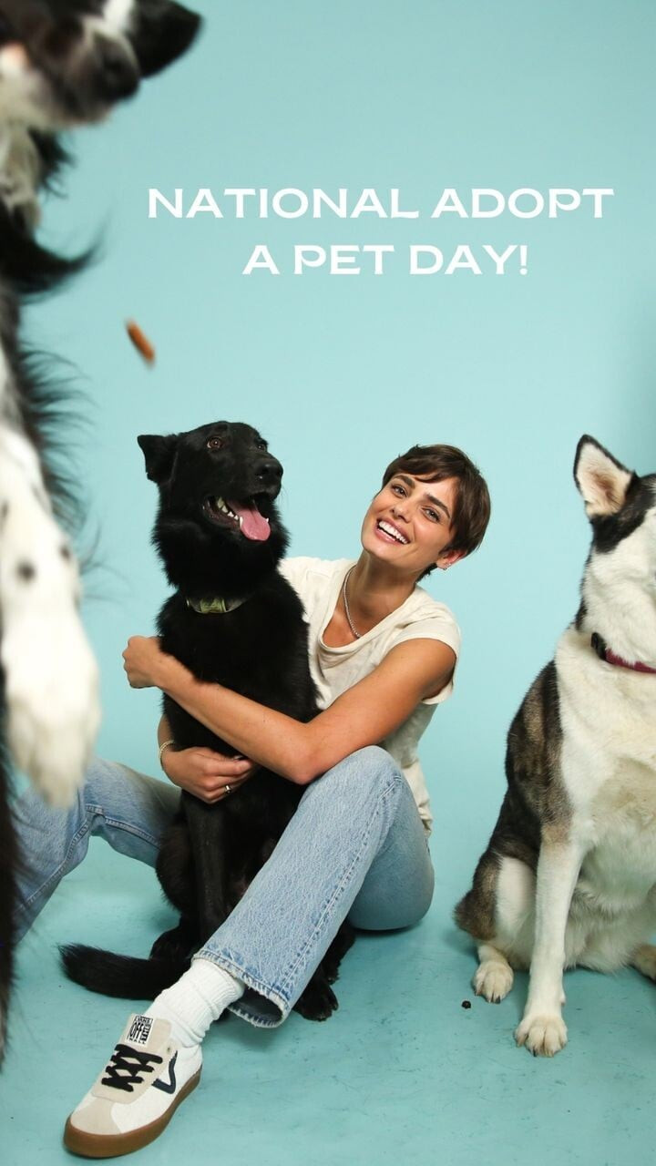 Taylor Hill featured in  the Tate & Taylor advertisement for Spring/Summer 2024