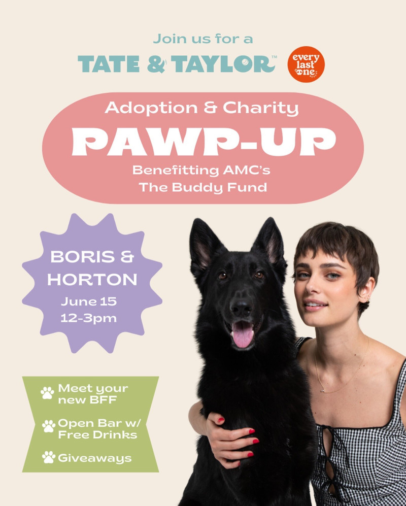 Taylor Hill featured in  the Tate & Taylor advertisement for Spring/Summer 2024