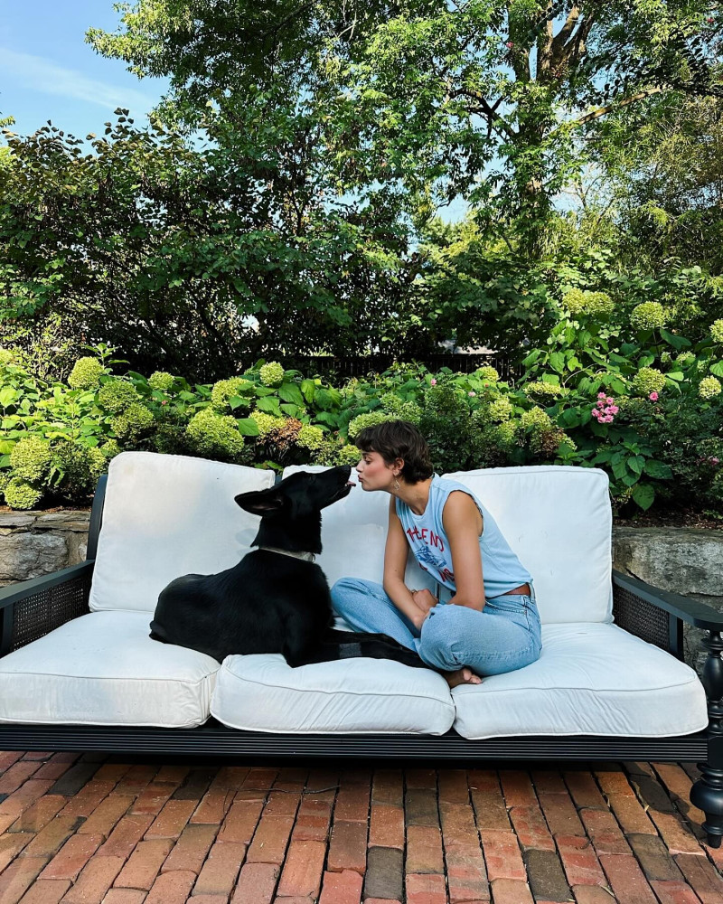 Taylor Hill featured in  the Tate & Taylor advertisement for Spring/Summer 2024