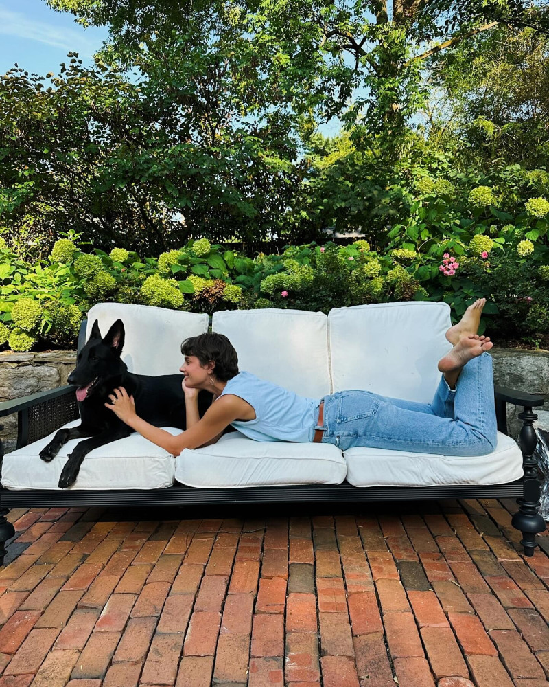 Taylor Hill featured in  the Tate & Taylor advertisement for Spring/Summer 2024