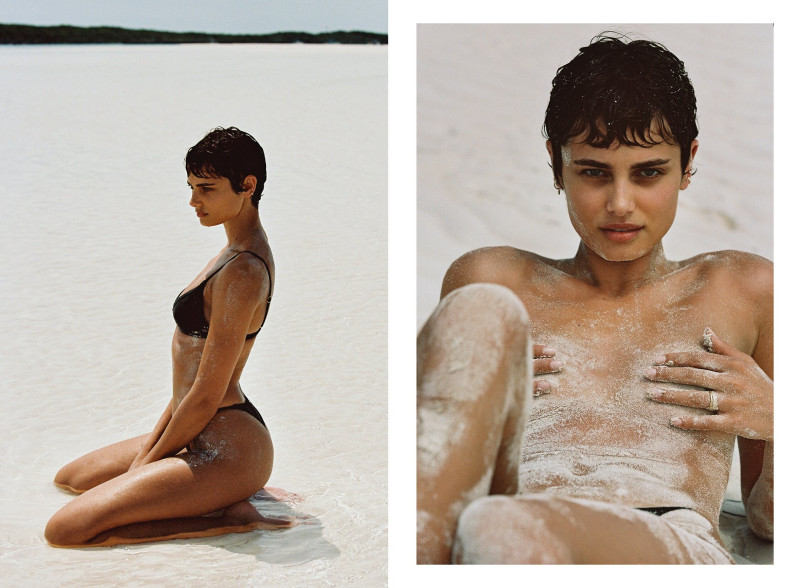Taylor Hill featured in  the Lavarice lookbook for Summer 2024