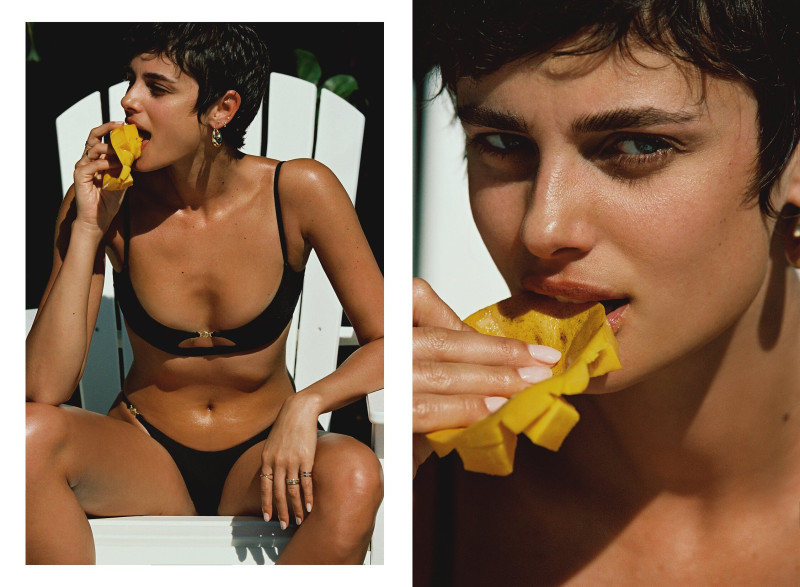 Taylor Hill featured in  the Lavarice lookbook for Summer 2024