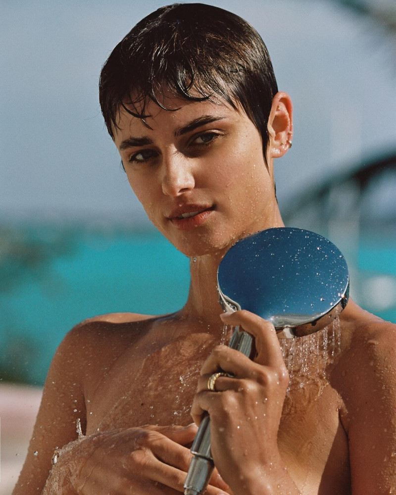 Taylor Hill featured in  the Lavarice lookbook for Summer 2024