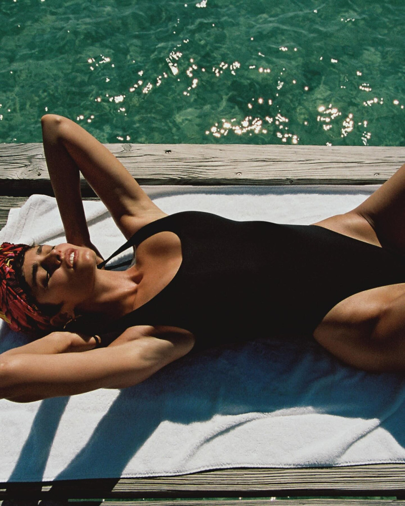 Taylor Hill featured in  the Lavarice lookbook for Summer 2024