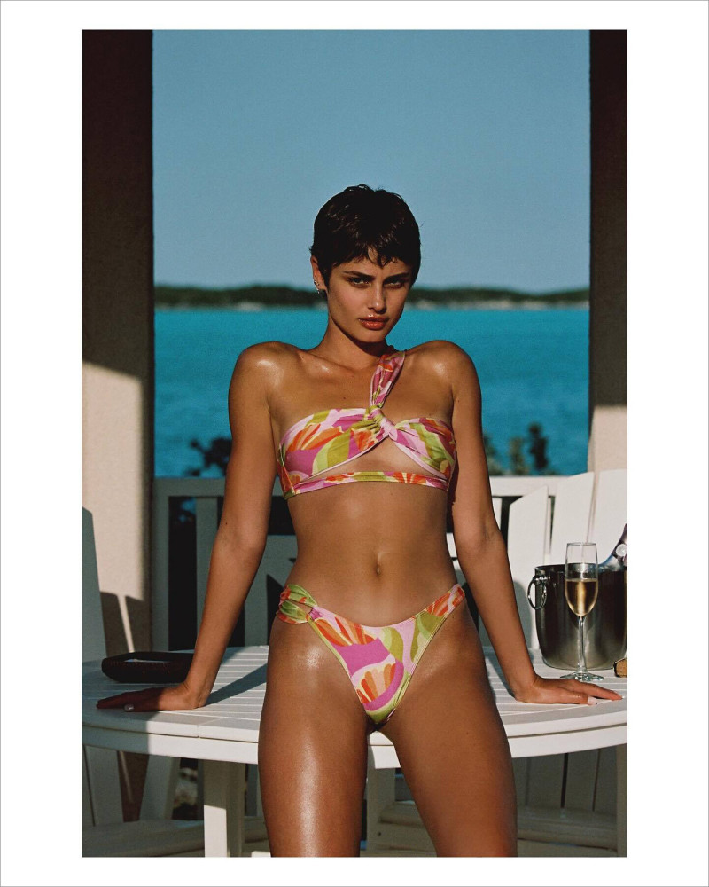Taylor Hill featured in  the Lavarice lookbook for Summer 2024