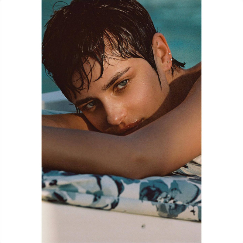 Taylor Hill featured in  the Lavarice lookbook for Summer 2024