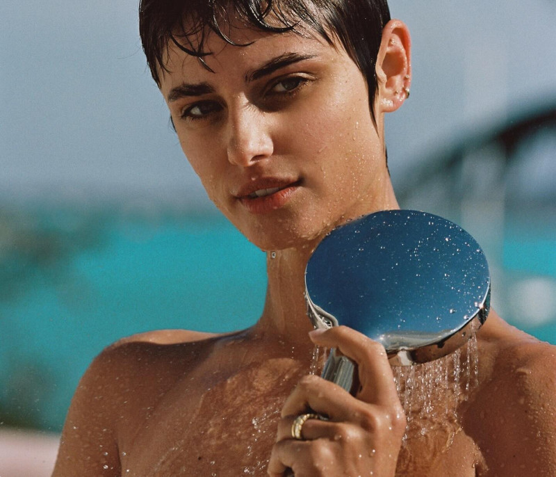 Taylor Hill featured in  the Lavarice lookbook for Summer 2024