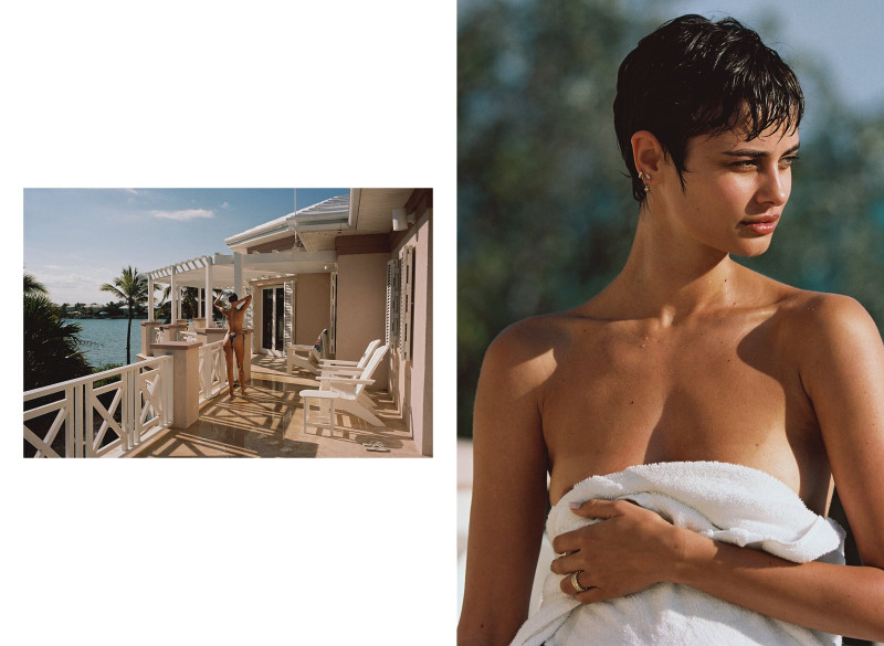 Taylor Hill featured in  the Lavarice lookbook for Summer 2024
