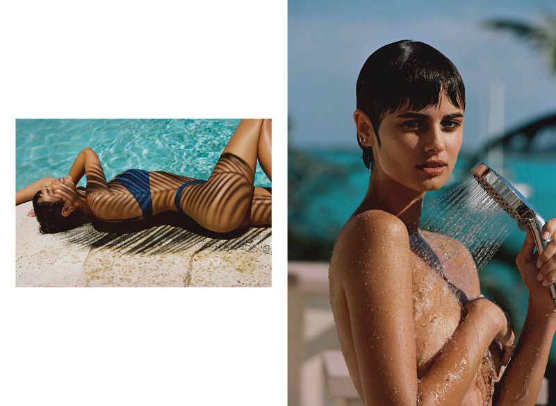 Taylor Hill featured in  the Lavarice lookbook for Summer 2024