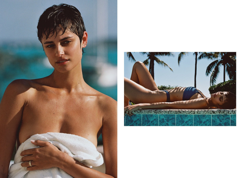 Taylor Hill featured in  the Lavarice lookbook for Summer 2024