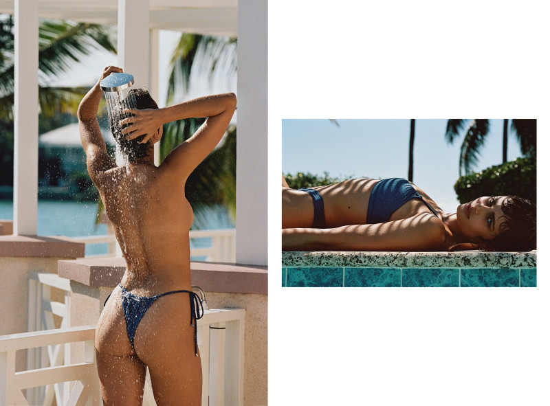 Taylor Hill featured in  the Lavarice lookbook for Summer 2024