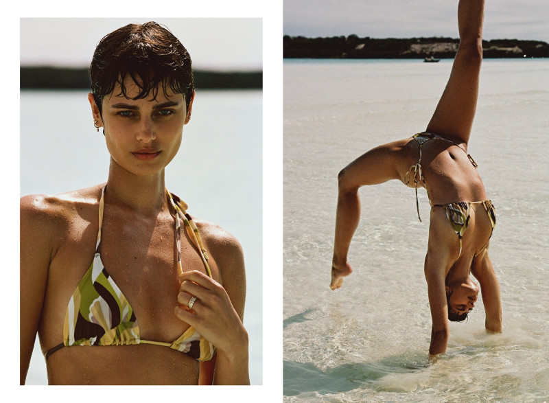 Taylor Hill featured in  the Lavarice lookbook for Summer 2024