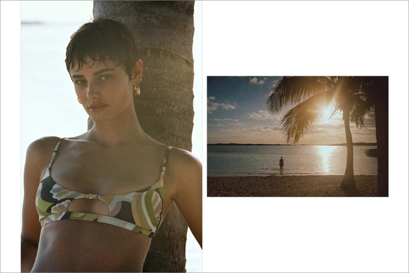 Taylor Hill featured in  the Lavarice lookbook for Summer 2024