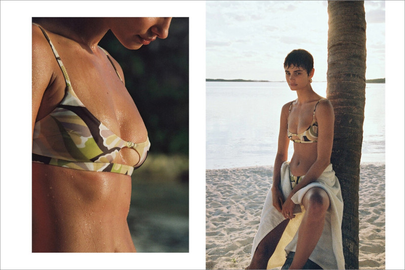 Taylor Hill featured in  the Lavarice lookbook for Summer 2024