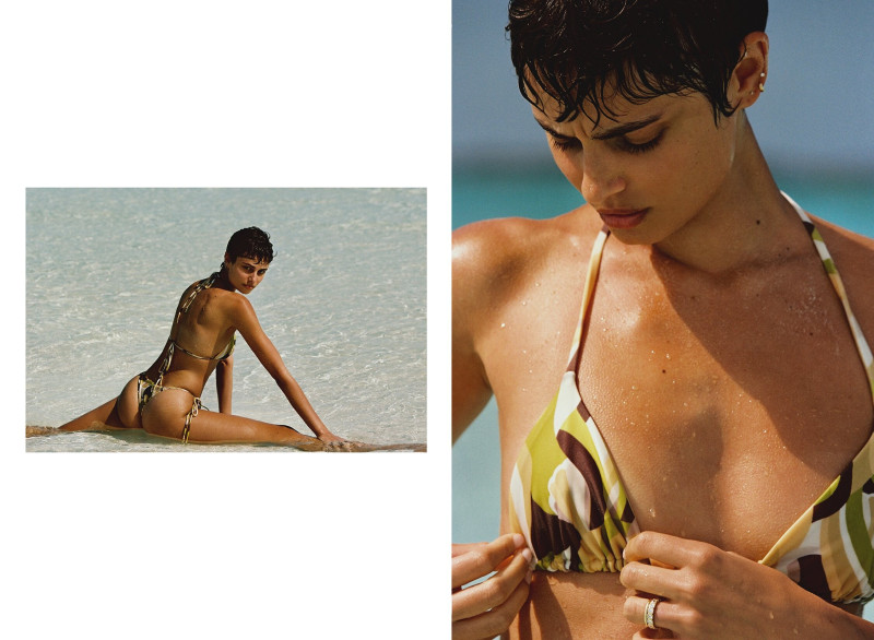 Taylor Hill featured in  the Lavarice lookbook for Summer 2024