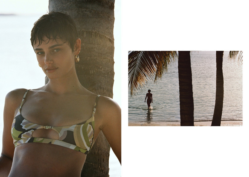 Taylor Hill featured in  the Lavarice lookbook for Summer 2024