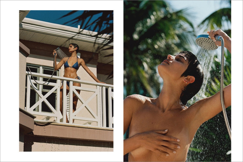 Taylor Hill featured in  the Lavarice lookbook for Summer 2024