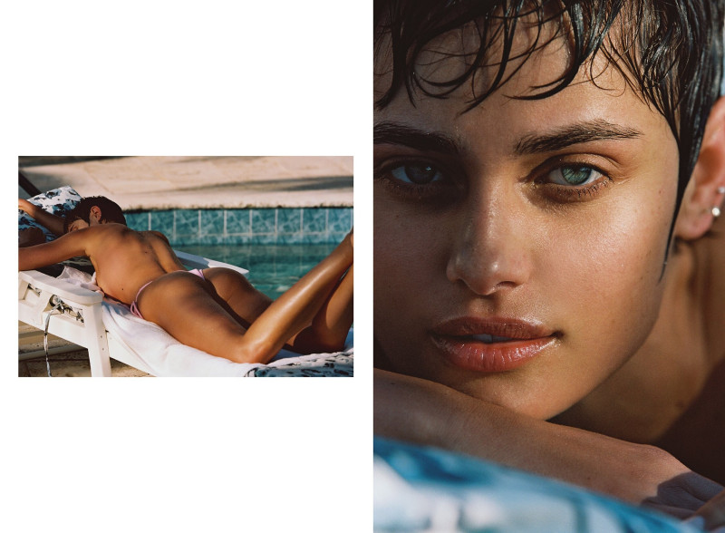 Taylor Hill featured in  the Lavarice lookbook for Summer 2024