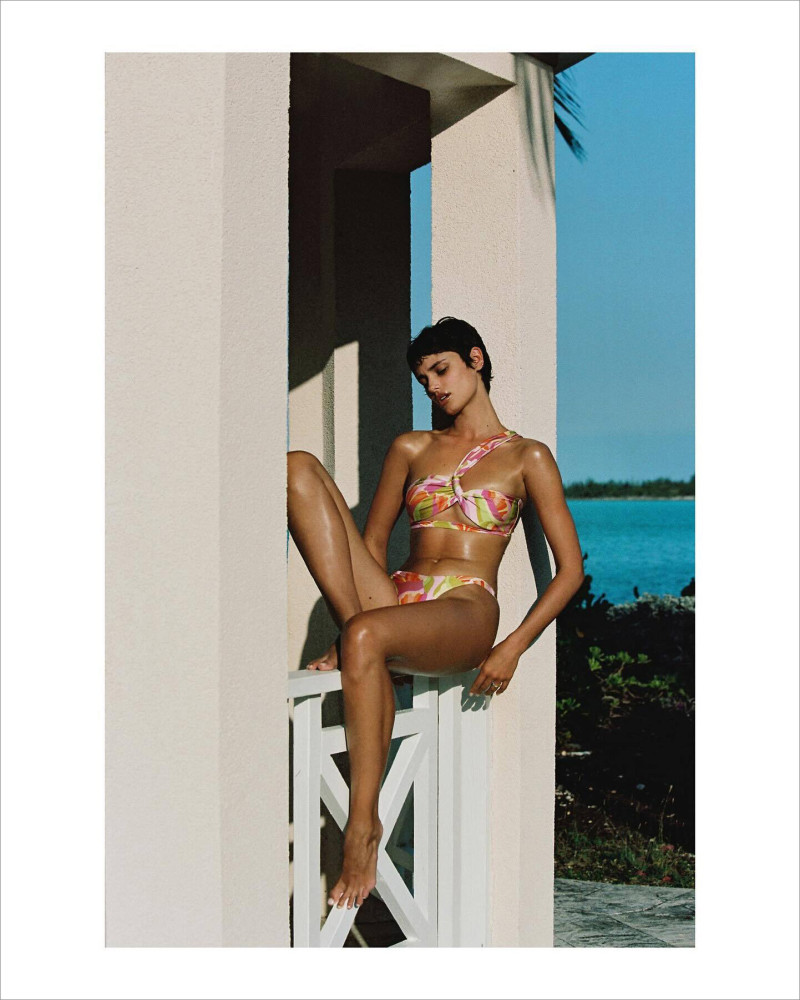 Taylor Hill featured in  the Lavarice lookbook for Summer 2024