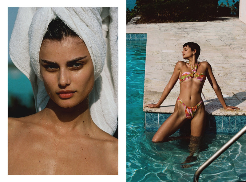 Taylor Hill featured in  the Lavarice lookbook for Summer 2024