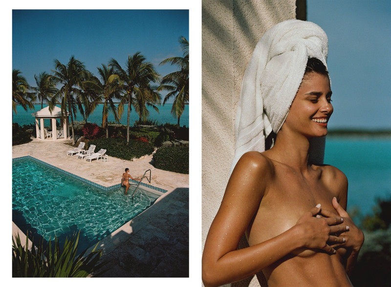 Taylor Hill featured in  the Lavarice lookbook for Summer 2024