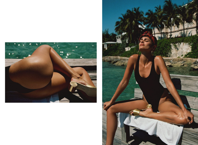 Taylor Hill featured in  the Lavarice lookbook for Summer 2024