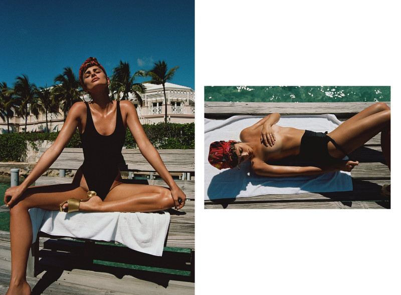 Taylor Hill featured in  the Lavarice lookbook for Summer 2024