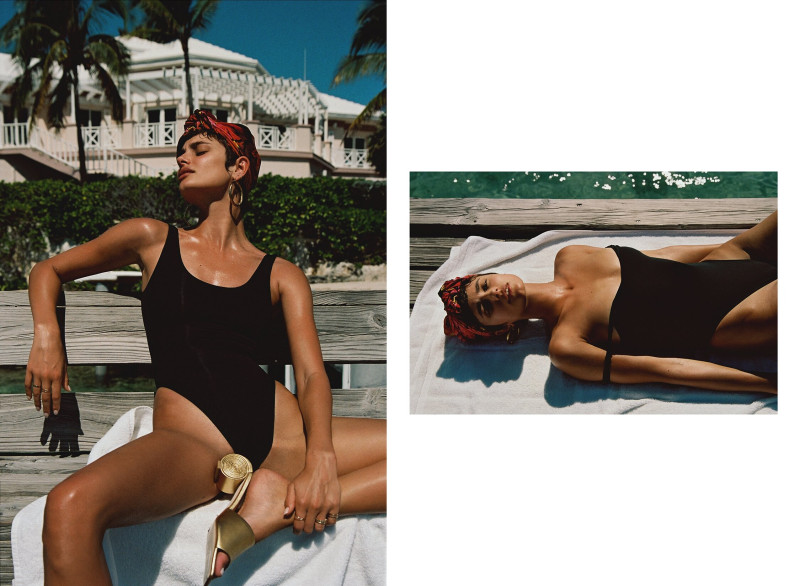 Taylor Hill featured in  the Lavarice lookbook for Summer 2024