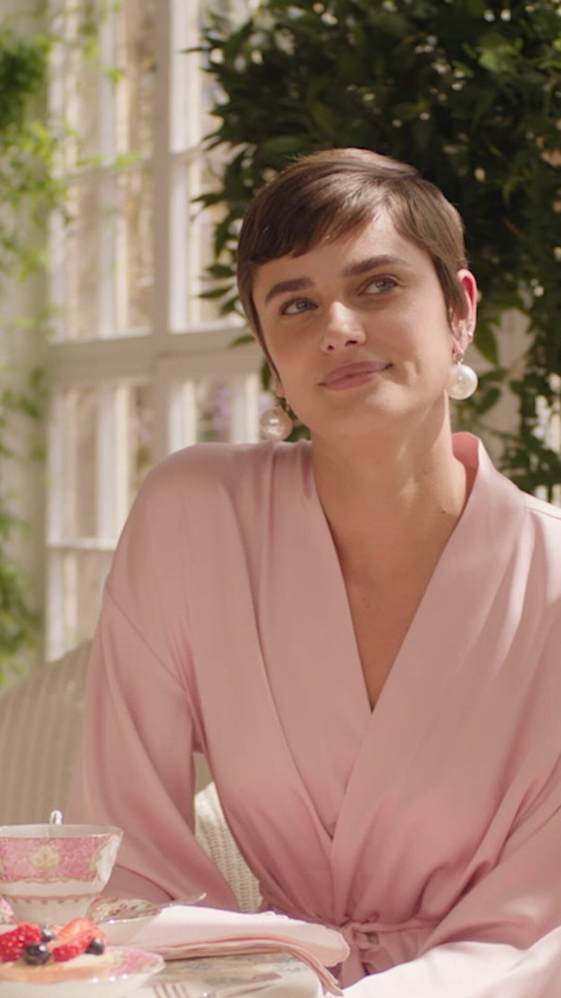 Taylor Hill featured in  the Victoria\'s Secret advertisement for Summer 2024