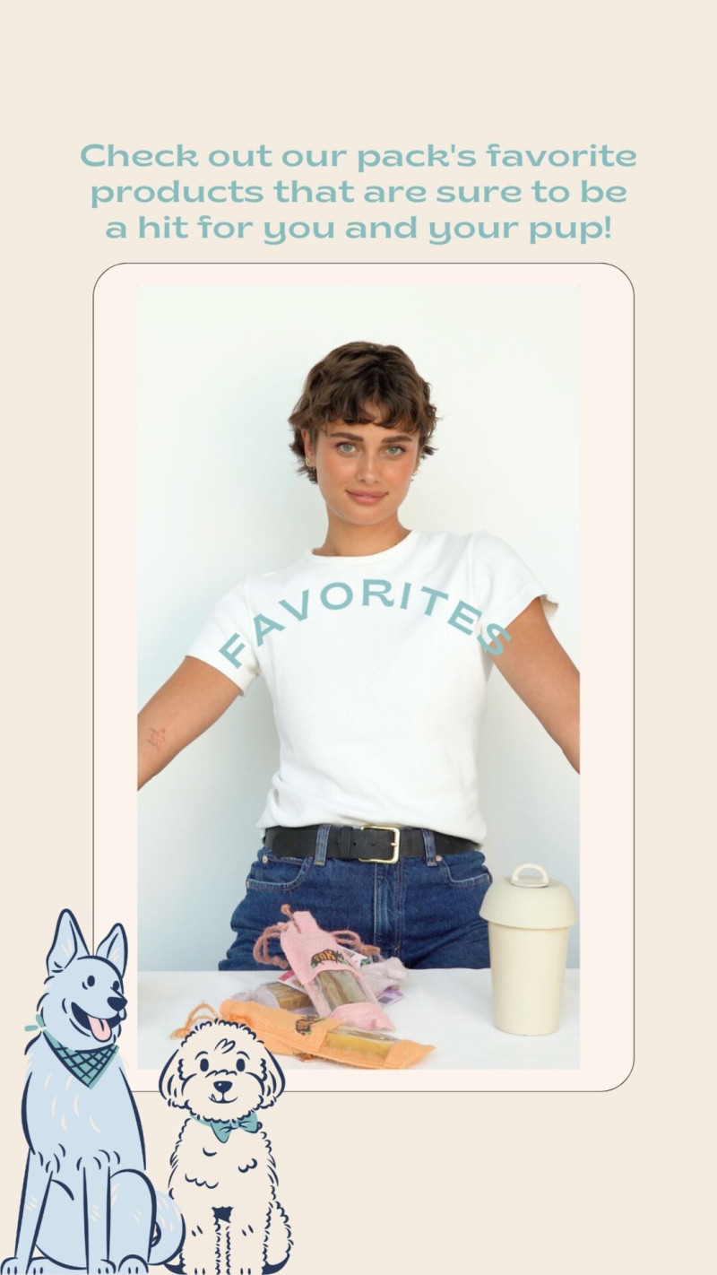 Taylor Hill featured in  the Tate & Taylor advertisement for Autumn/Winter 2024