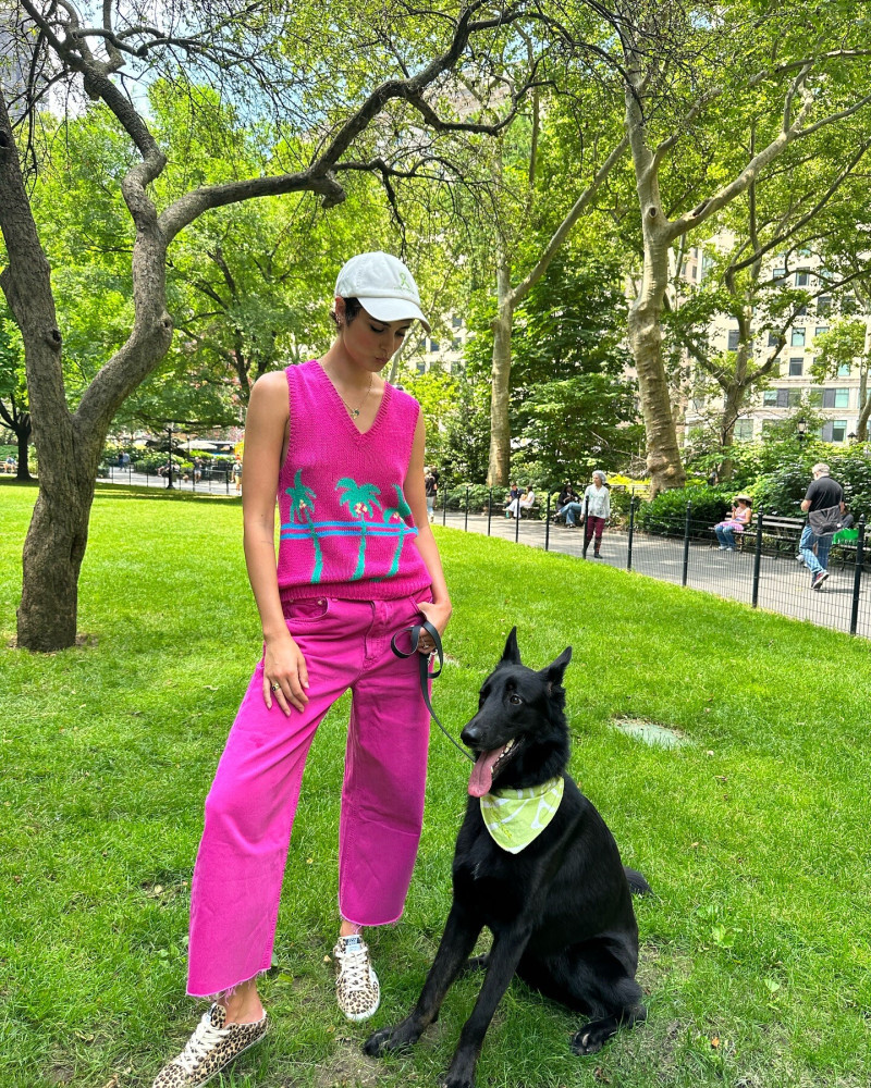 Taylor Hill featured in  the Tate & Taylor advertisement for Autumn/Winter 2024