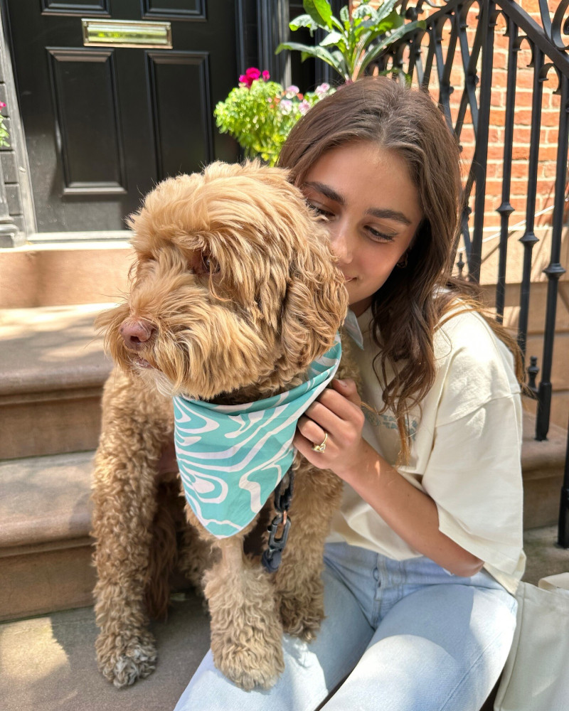 Taylor Hill featured in  the Tate & Taylor advertisement for Spring/Summer 2025