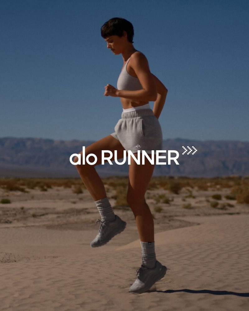Taylor Hill featured in  the Alo Yoga advertisement for Spring/Summer 2025