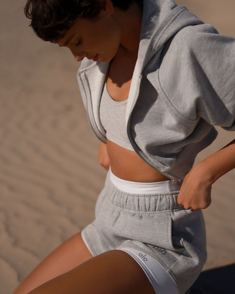 Taylor Hill featured in  the Alo Yoga advertisement for Spring/Summer 2025