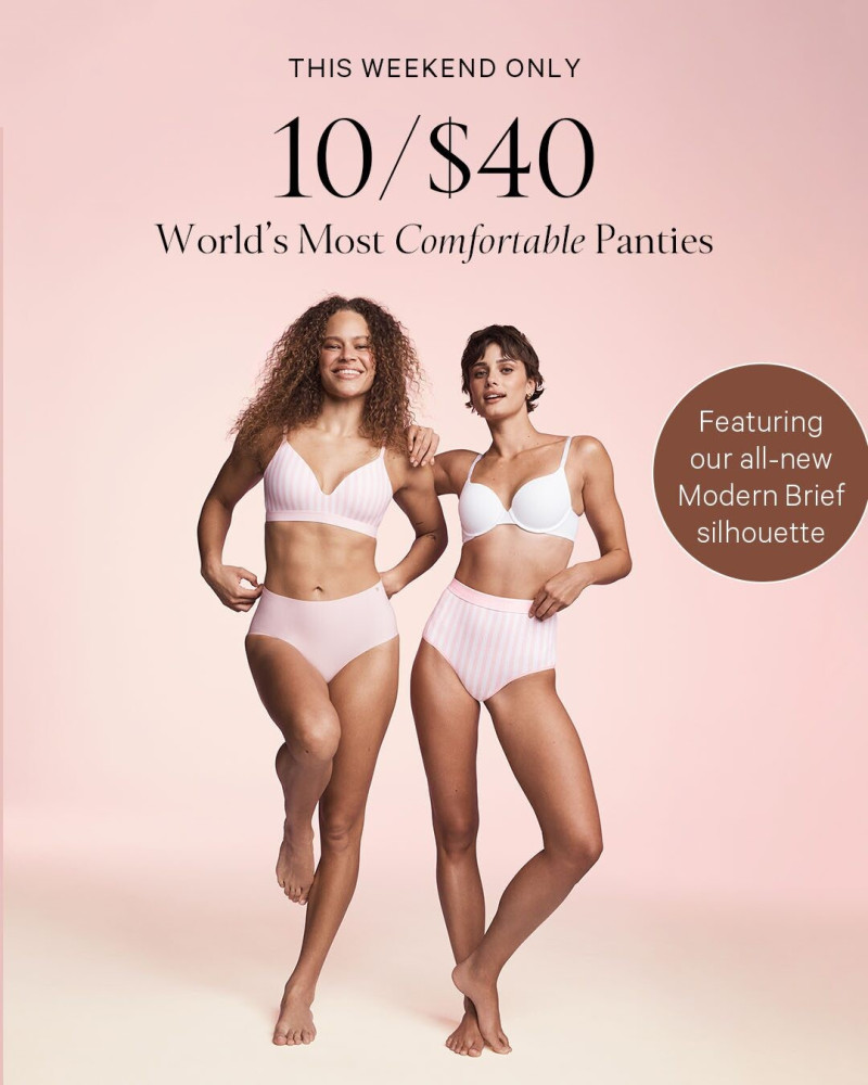 Taylor Hill featured in  the Victoria\'s Secret advertisement for Spring/Summer 2025