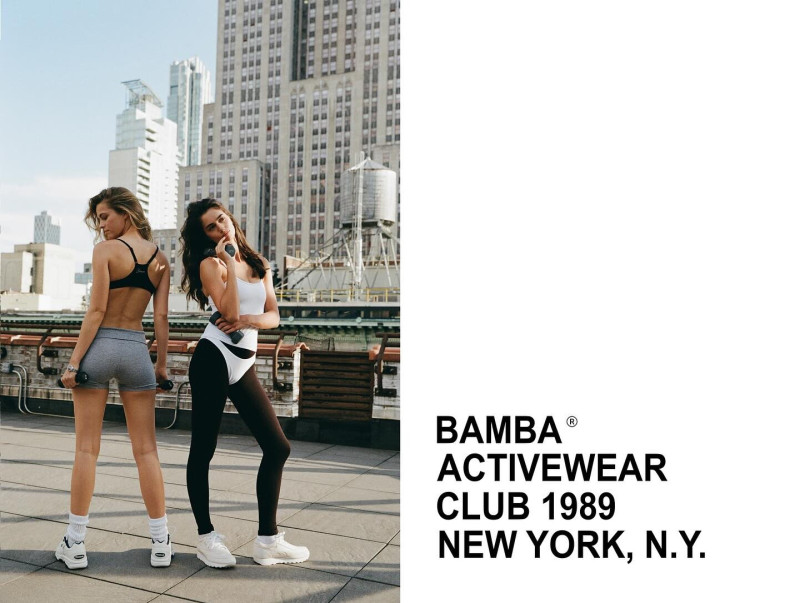 Caroline Kelley featured in  the Bamba Swim advertisement for Summer 2024
