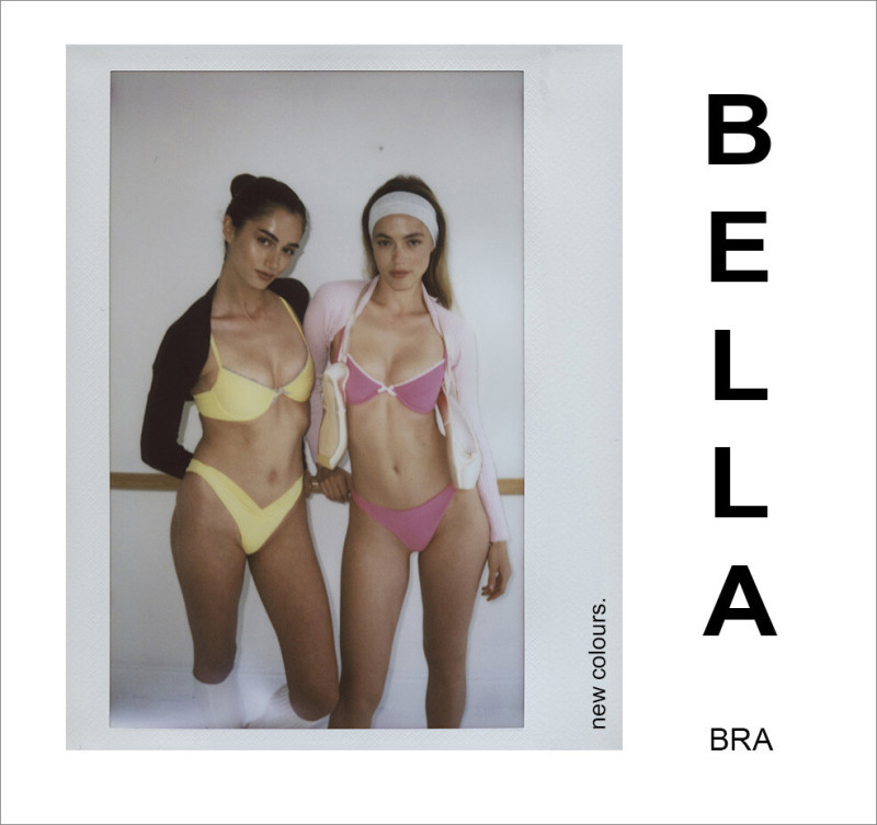 Caroline Kelley featured in  the Bamba Swim advertisement for Summer 2024