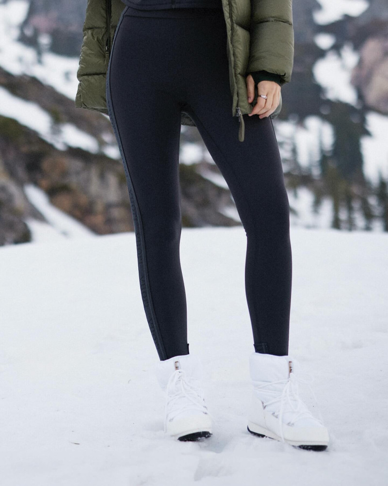 Caroline Kelley featured in  the vuori catalogue for Holiday 2024