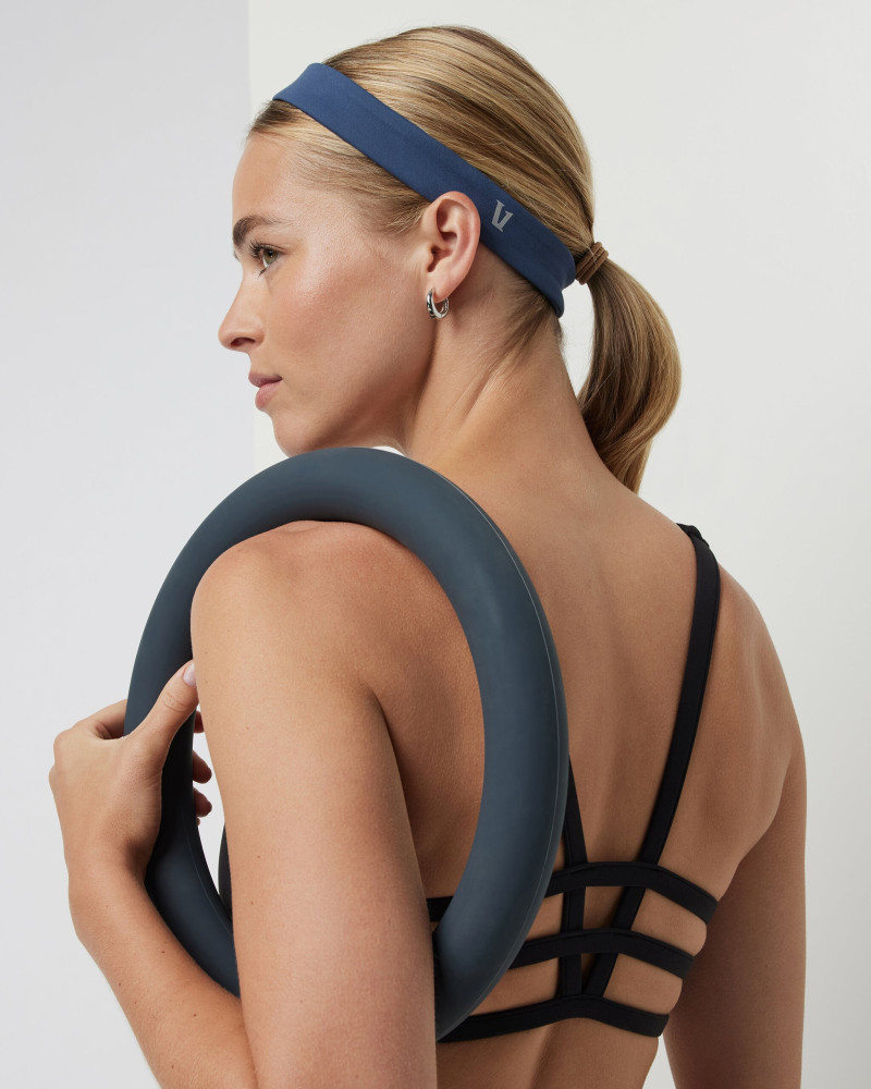 Caroline Kelley featured in  the vuori catalogue for Holiday 2024