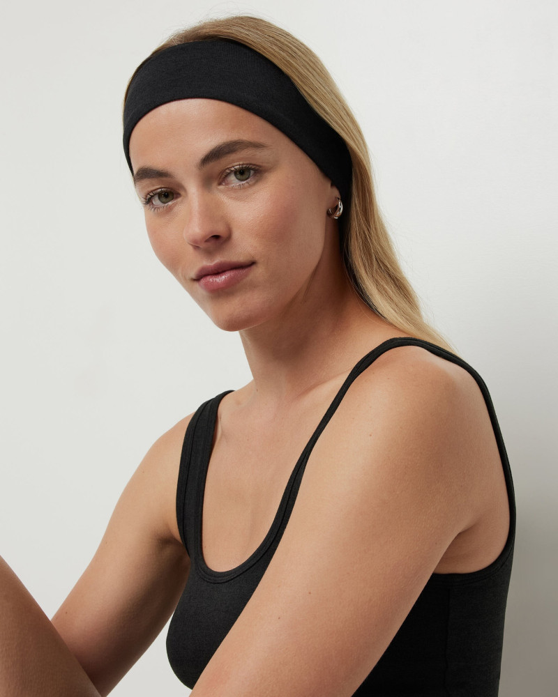 Caroline Kelley featured in  the vuori catalogue for Holiday 2024