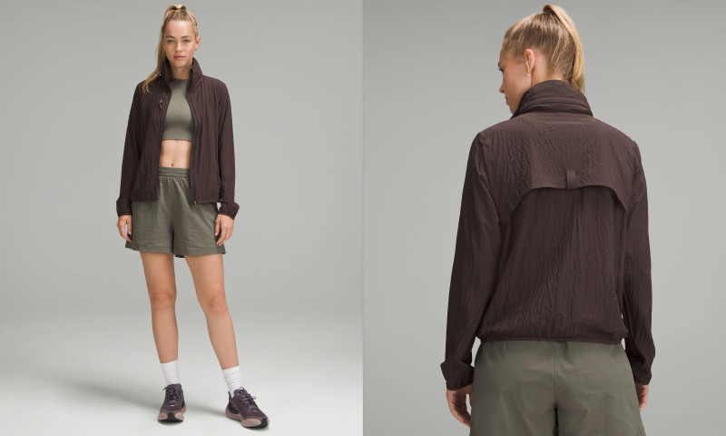 Caroline Kelley featured in  the Lululemon catalogue for Autumn/Winter 2024