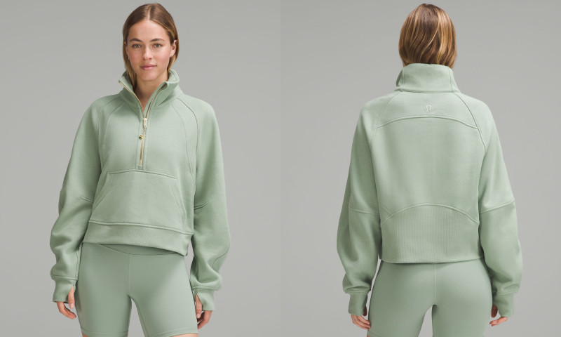 Caroline Kelley featured in  the Lululemon catalogue for Autumn/Winter 2024