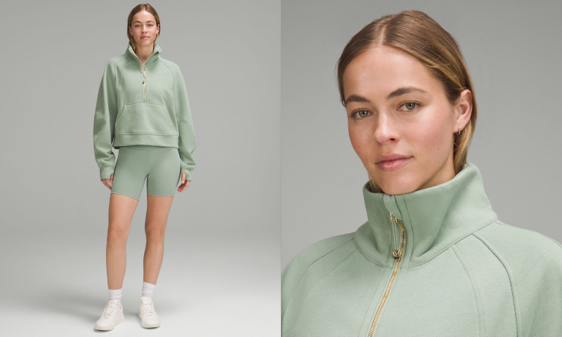Caroline Kelley featured in  the Lululemon catalogue for Autumn/Winter 2024