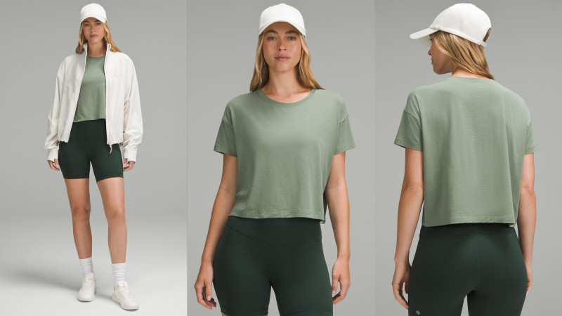 Caroline Kelley featured in  the Lululemon catalogue for Autumn/Winter 2024