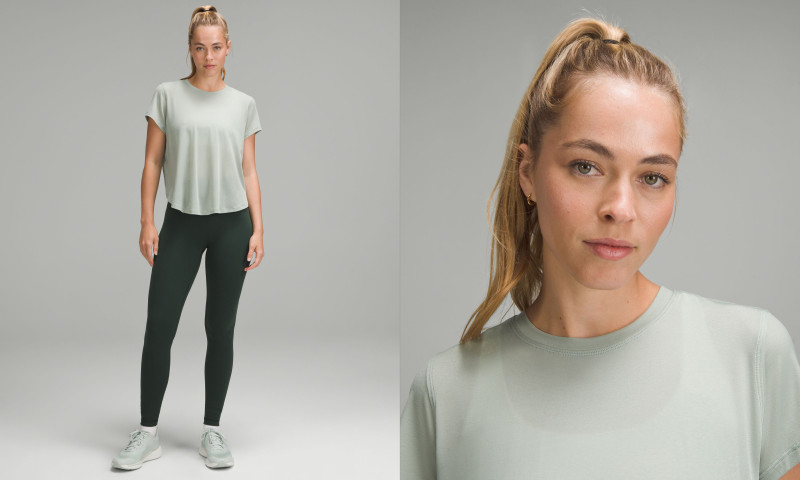 Caroline Kelley featured in  the Lululemon catalogue for Autumn/Winter 2024