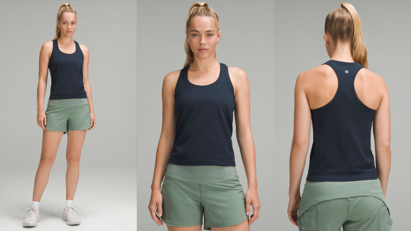 Caroline Kelley featured in  the Lululemon catalogue for Autumn/Winter 2024