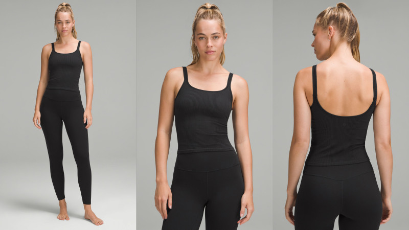 Caroline Kelley featured in  the Lululemon catalogue for Autumn/Winter 2024