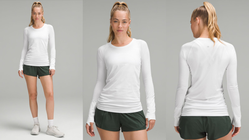 Caroline Kelley featured in  the Lululemon catalogue for Autumn/Winter 2024